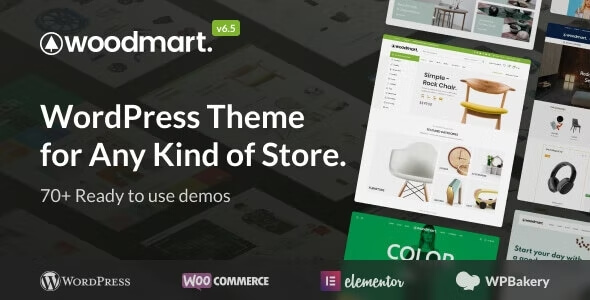 WoodMart 6.5.4 NULLED Theme