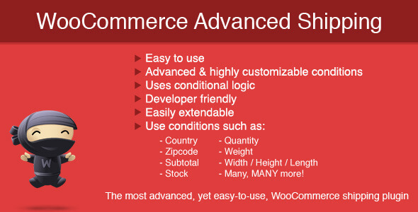 WooCommerce Advanced Shipping NULLED Plugin