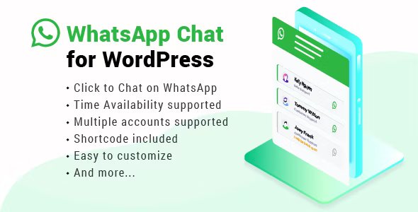 WhatsApp Chat nulled plugin