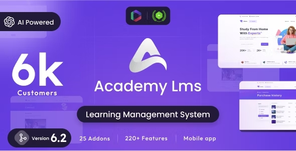 Academy LMS nulled plugin