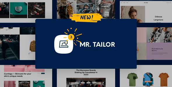 Mr. Tailor nulled theme
