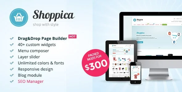 Shoppica nulled theme