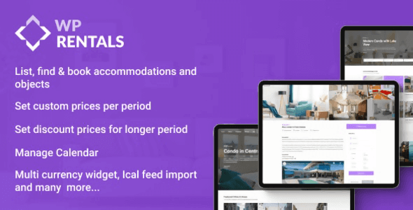 WP Rentals nulled theme