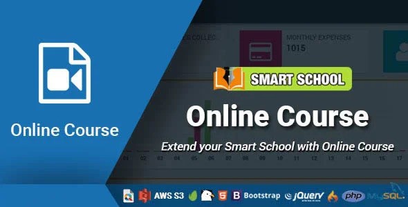 Smart School Online Course Nulled Script