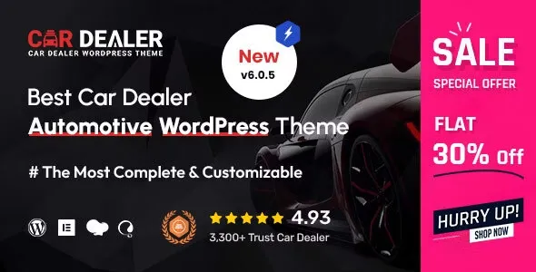 Car Dealer nulled Themes