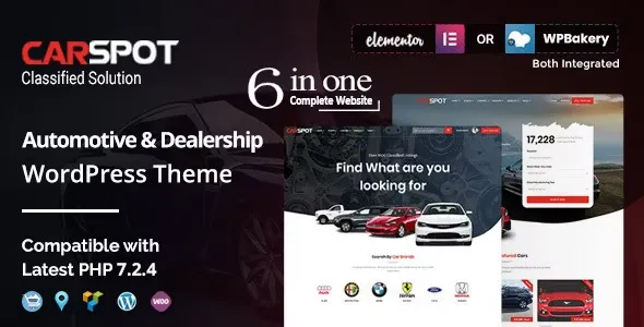 CarSpot nulled Themes