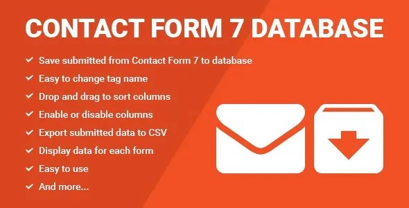 Database for Contact Form 7 nulled plugin