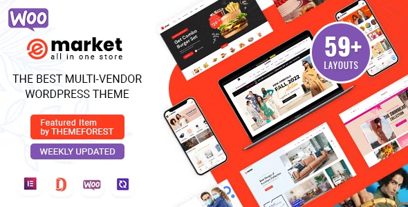 Emarket nulled Themes