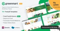 GreenMart nulled Themes