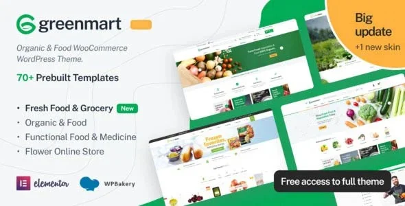 GreenMart nulled Themes