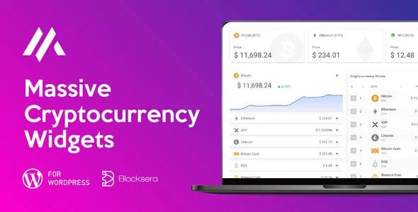 Massive Cryptocurrency Widgets nulled plugin