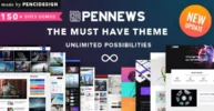 PenNews nulled Themes