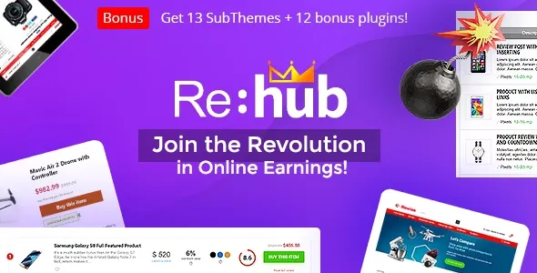 REHub nulled Themes