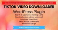 TikTok Video Downloader without Watermark nulled plugin
