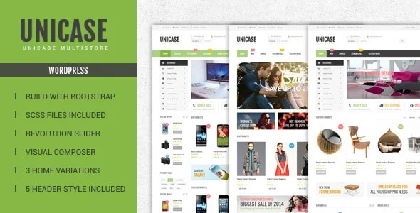 Unicase nulled Themes