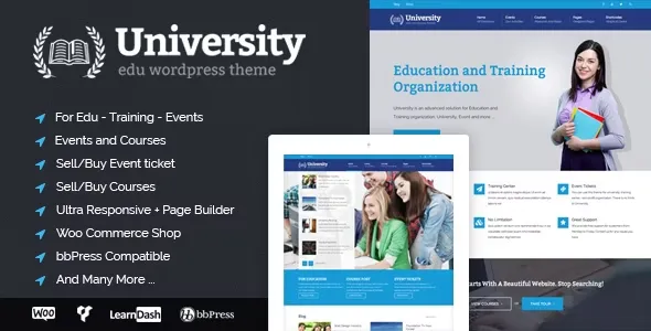 University nulled Themes