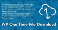 WP One Time File Download nulled plugin