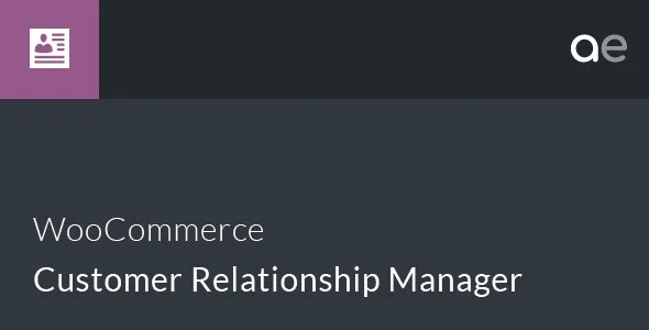 WooCommerce Customer Relationship Manager nulled plugin