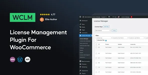 WooCommerce License Manager nulled plugin