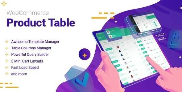 WooCommerce Product Table nulled plugin
