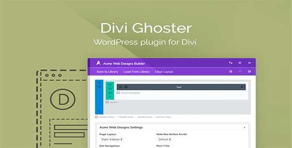 Divi Ghoster nulled plugin