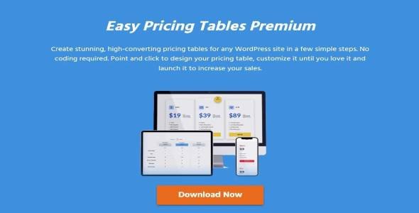 FatCat Apps Easy Pricing Tables Pro nulled plugin