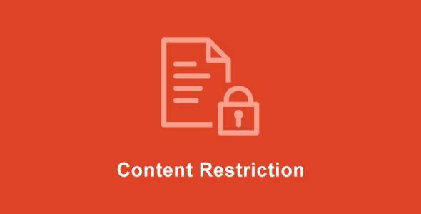 Easy Digital Downloads Content Restriction nulled plugin