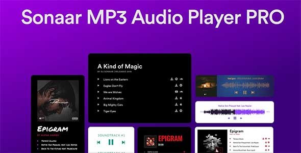 Sonaar MP3 Audio Player PRO nulled plugin