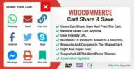 WooCommerce Cart Share and Save nulled plugin