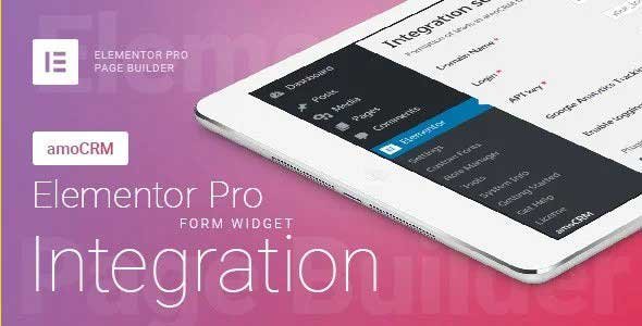 Elementor Pro Form Widget - amoCRM - Integration nulled plugin