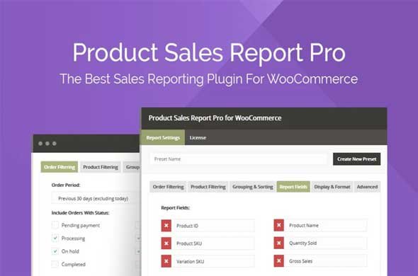 Product Sales Report Pro for WooCommerce nulled plugin