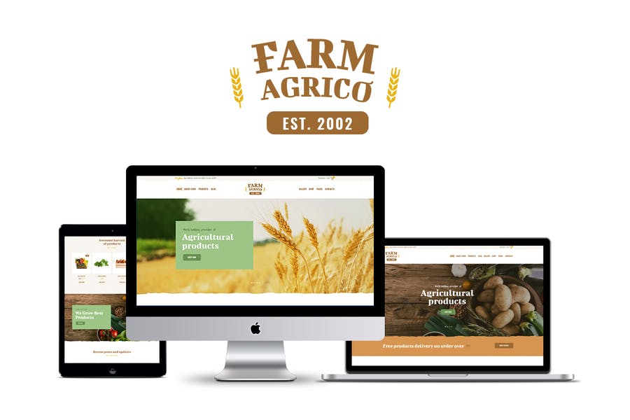 Farm Agrico nulled Themes