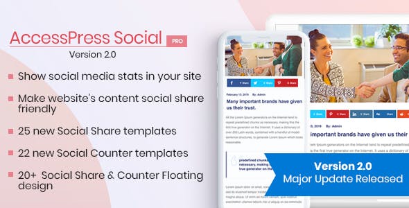 AccessPress Social Pro nulled plugin