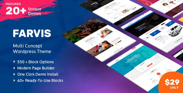 Farvis nulled Themes