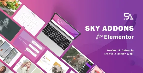 Sky Addons nulled plugin