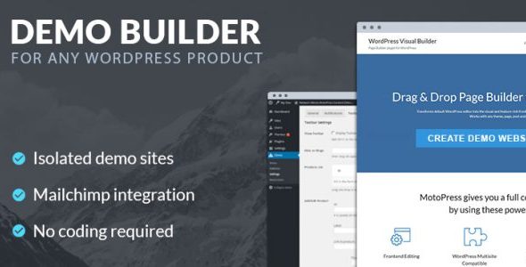 Demo Builder for any WordPress Product nulled plugin