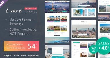 Love Travel NULLED Theme