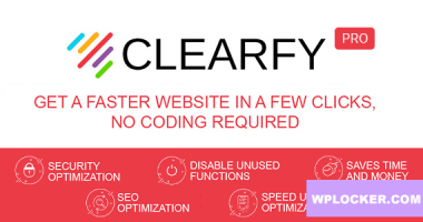 Clearfy Business nulled plugin