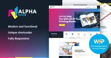 AlphaColor nulled Themes