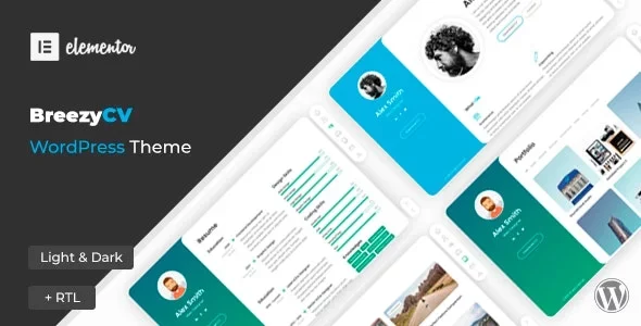 BreezyCV nulled Themes