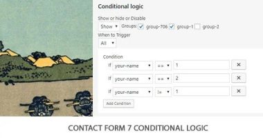 Contact Form 7 Conditional Logic nulled plugin