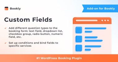 Bookly Custom Fields nulled plugin