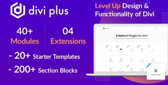 Divi Plus nulled plugin