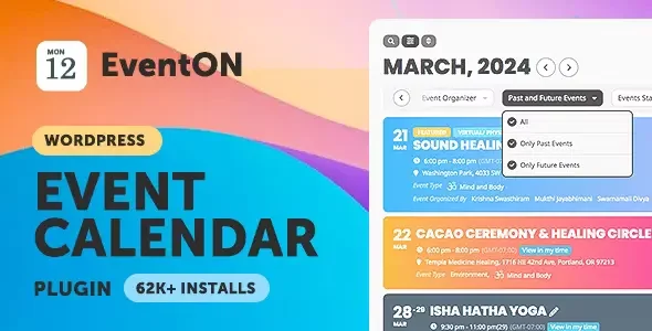 EventON nulled plugin