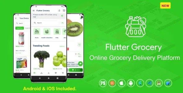 Flutter Multi Vendor Grocery Mobile App Template