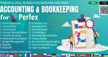 Accounting and Bookkeeping module for Perfex CRM Nulled Script