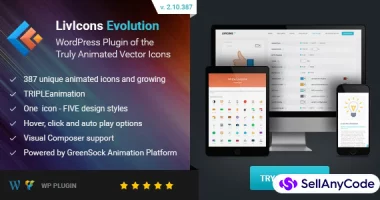 LivIcons Evolution for WordPress nulled plugin