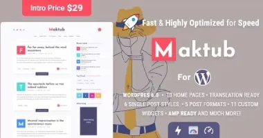 Maktub nulled Themes