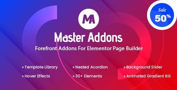 Master Addons nulled plugin