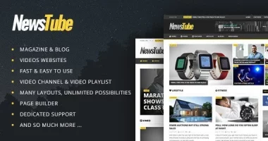 NewsTube nulled Themes